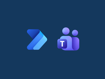 Logo's Power Automate en Teams